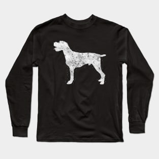 German Wirehaired Pointer dog Long Sleeve T-Shirt